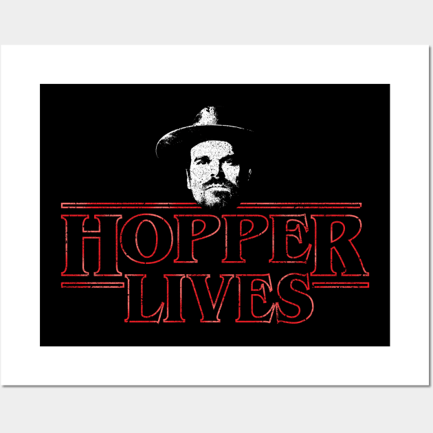 Hopper Lives Wall Art by huckblade